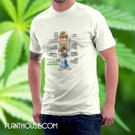 Medical Marijuana Benefits Tee Shirt